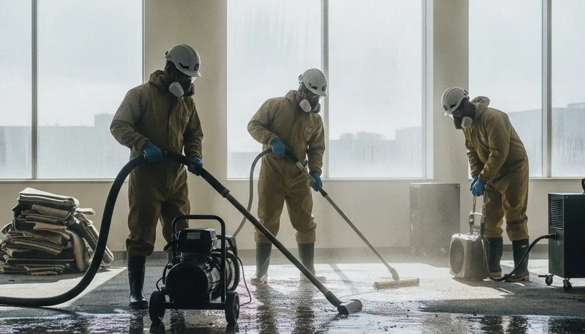 Emergency water removal service in Simi Valley, CA for flood and burst pipe damage