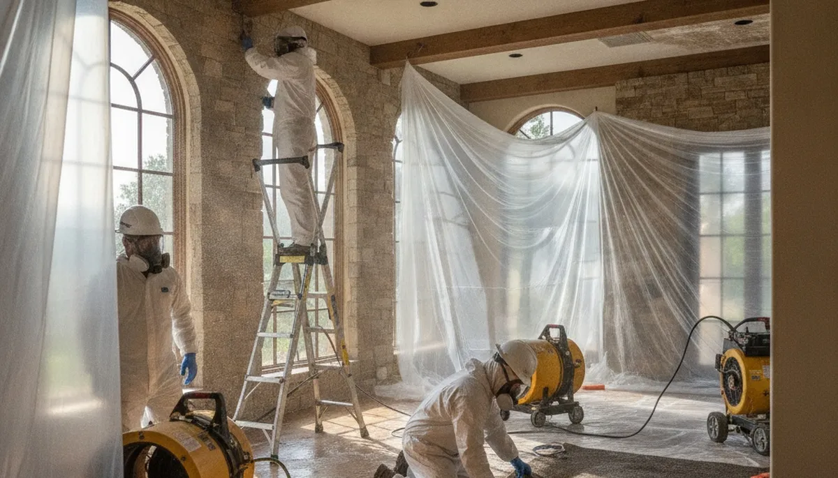 Water damage restoration team serving Simi Valley, CA with emergency cleanup and repair services