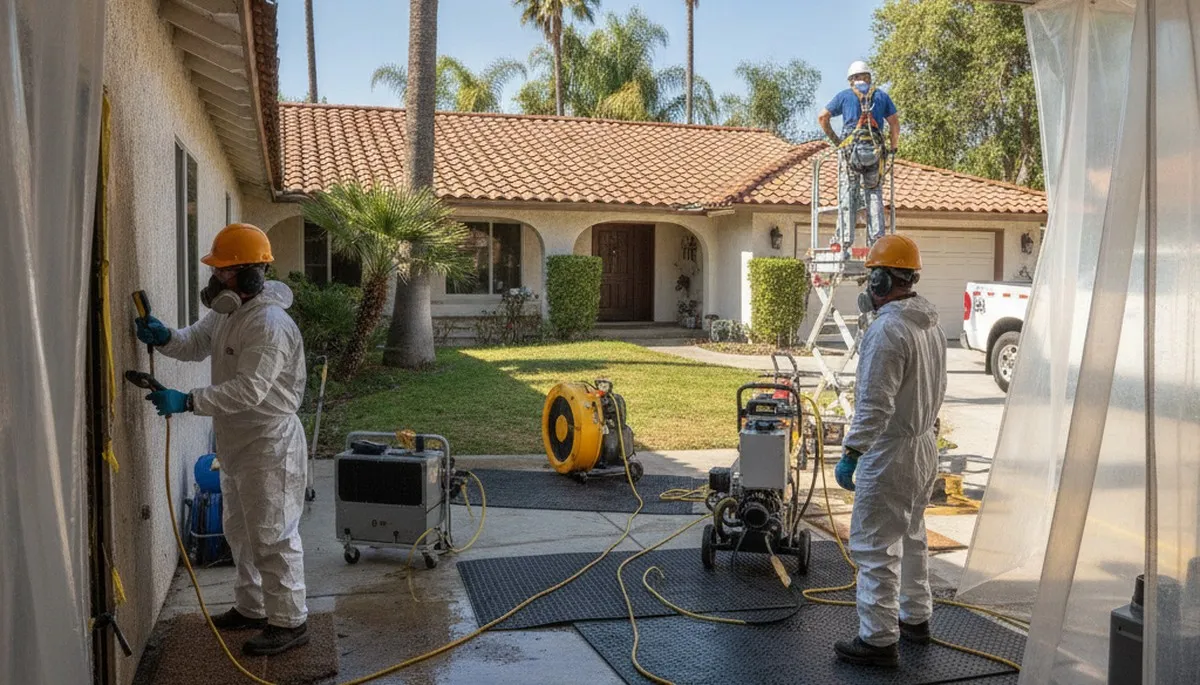 Water damage restoration team serving Simi Valley, CA, for fast cleanup and repair