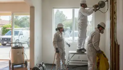 Water damage restoration team serving Simi Valley, CA with professional cleanup and drying services