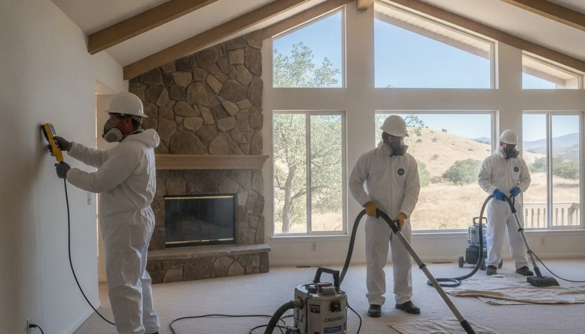 Water damage restoration team serving Simi Valley, CA with professional cleanup and repair services