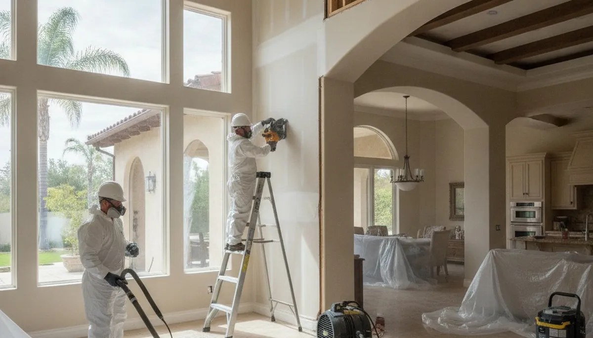 Water damage restoration team serving Simi Valley, CA for cleanup and repair