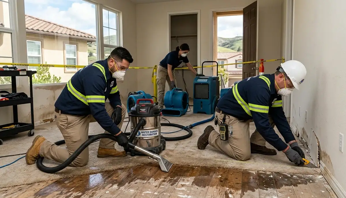 Water damage restoration service in Simi Valley, CA for homes and businesses