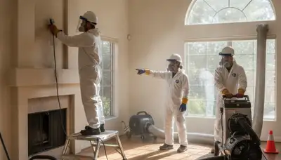 Water damage restoration team serving Simi Valley, CA for fast cleanup and repair