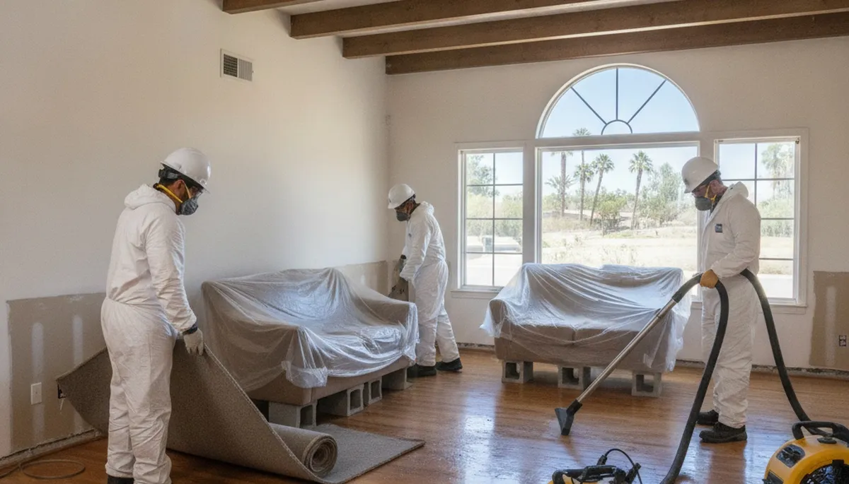 Water damage restoration team serving homes and businesses in Simi Valley, CA