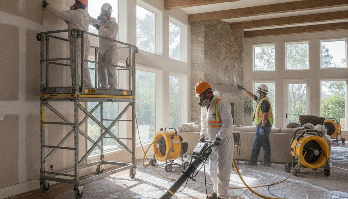 Water damage restoration team serving Simi Valley, CA, for fast property cleanup and repair